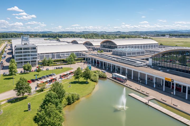 Messegelände in Friedrichshafen