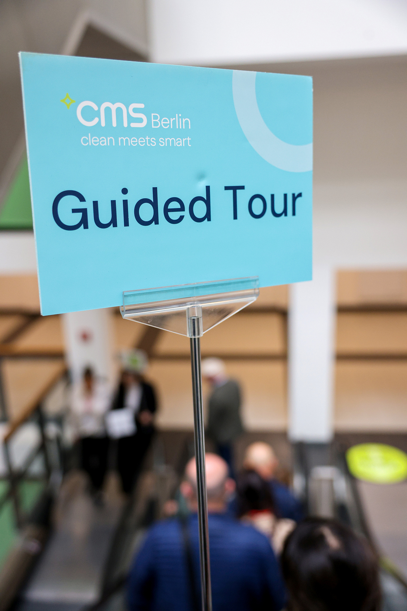 Guided Tour auf der CMS in Berlin