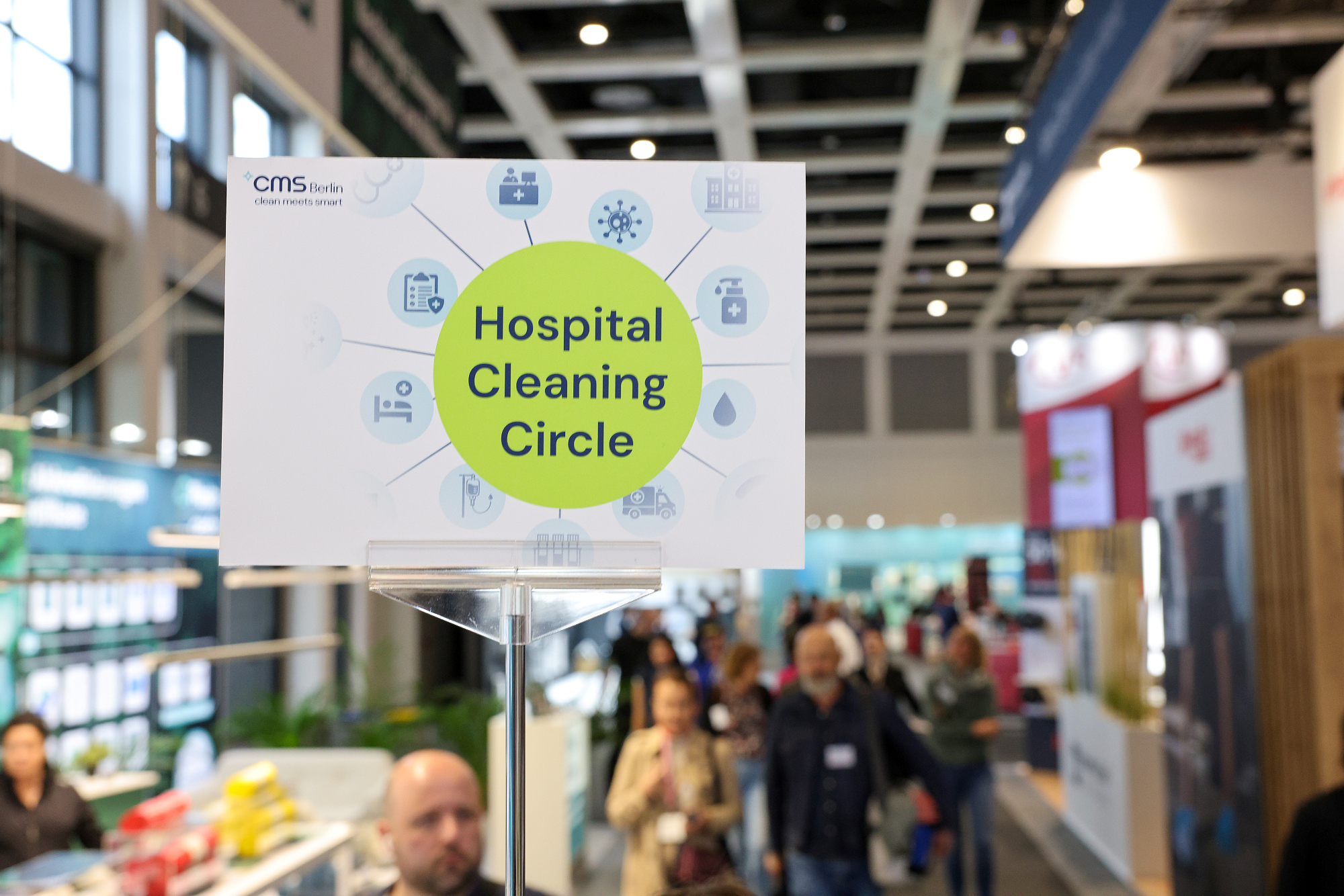 Der Hospital Cleaning Circle auf der CMS in Berlin