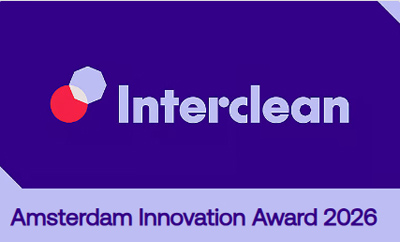 Logo Innovationspreisträger Interclean 2026