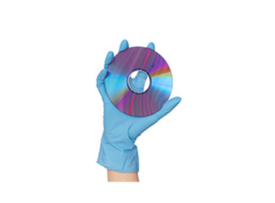 Putzhandschuh mit CD