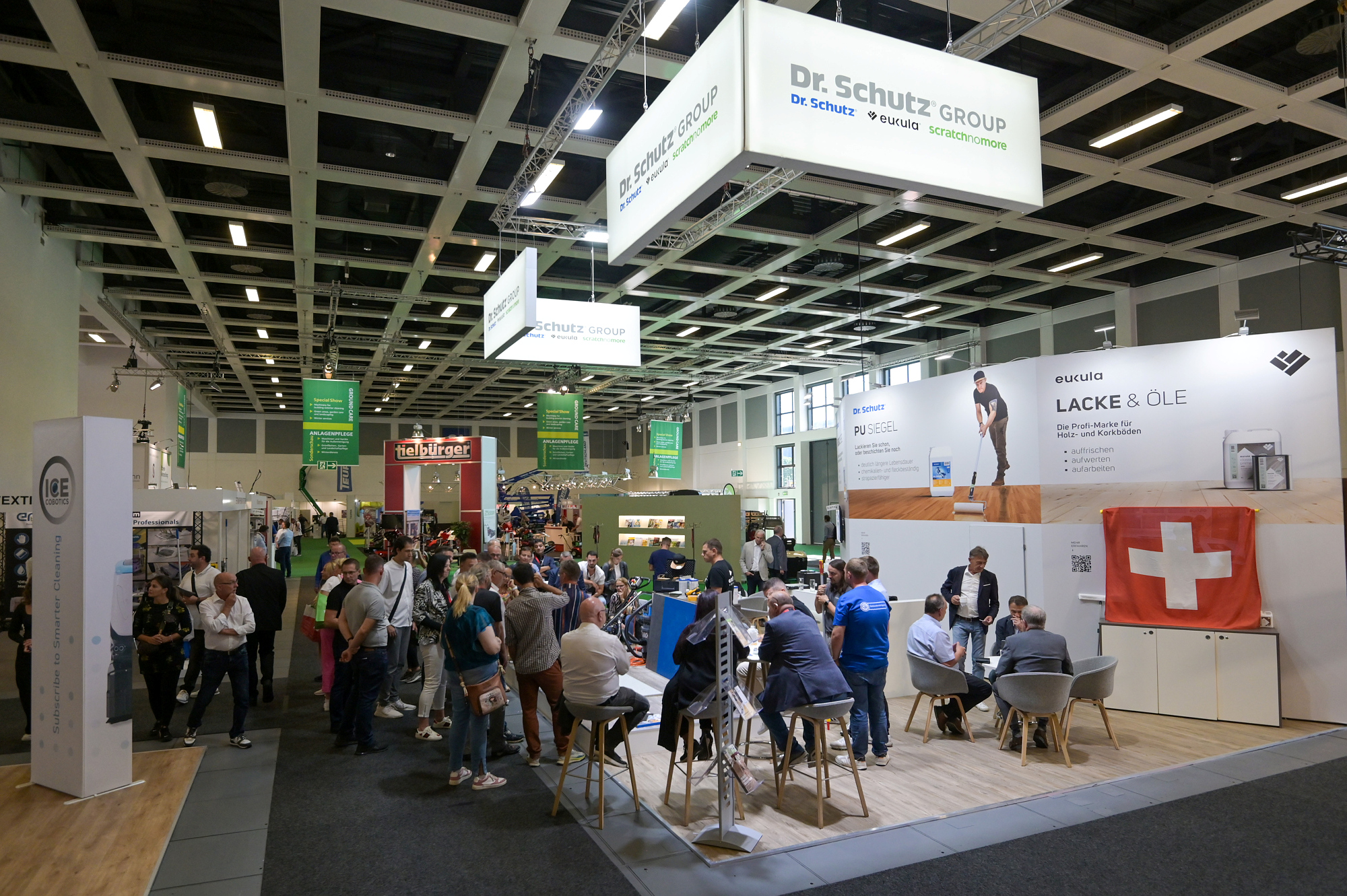 Stände auf der CMS Berlin