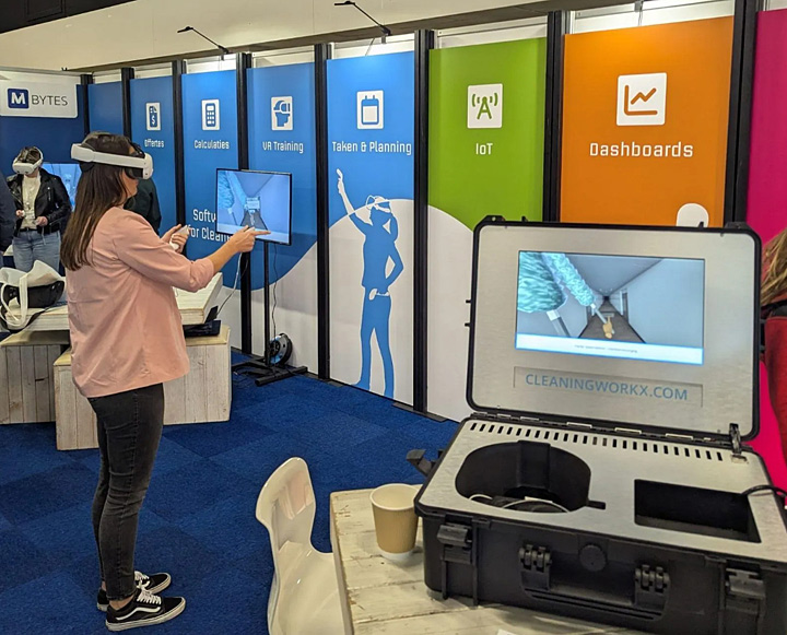 Cleaning Workx - Virtual-Reality Sytem
